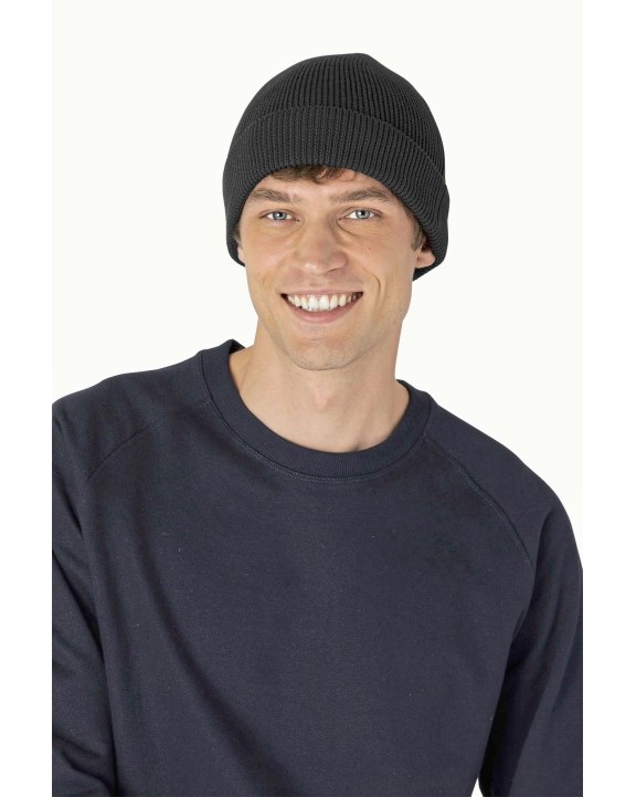 NEUTRAL Beanie 1x1 Rib Mütze, Schal & Handschuh personalisierbar