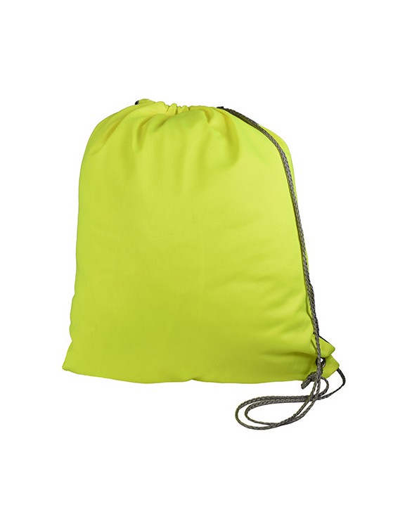 PRINTWEAR One-Sided Reflective Gym Bag Tasche personalisierbar
