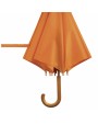 PRINTWEAR Automatic Umbrella With Wooden Handle Tango Regenschirm personalisierbar