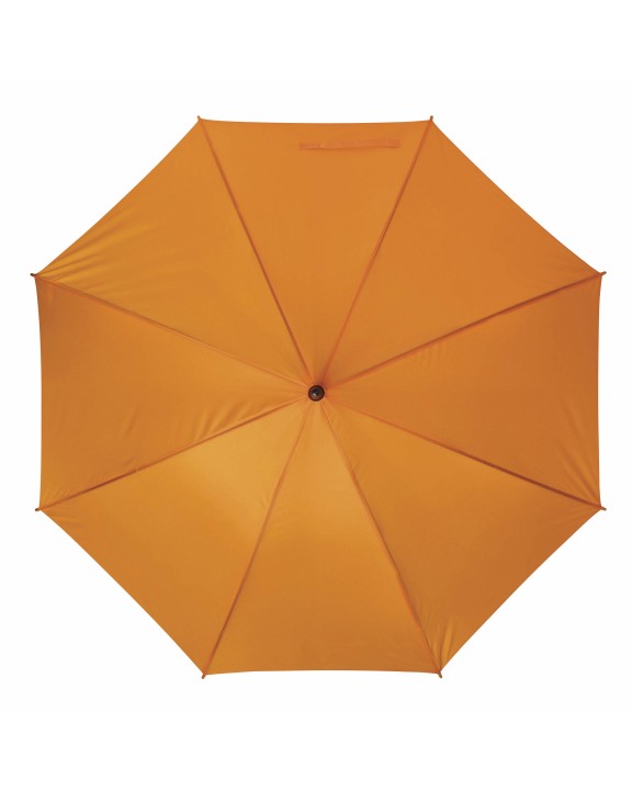 PRINTWEAR Automatic Umbrella With Wooden Handle Tango Regenschirm personalisierbar