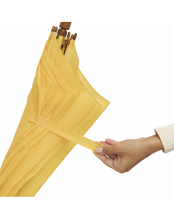 Parapluie personnalisable PRINTWEAR Automatic Umbrella With Wooden Handle Boogie