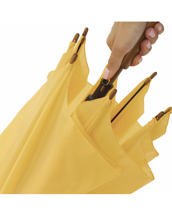 Parapluie personnalisable PRINTWEAR Automatic Umbrella With Wooden Handle Boogie