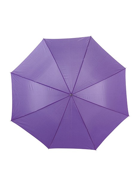 PRINTWEAR Automatic Umbrella With Wooden Handle mauve personnalisable