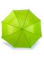 PRINTWEAR Automatic Umbrella With Wooden Handle vert lime personnalisable