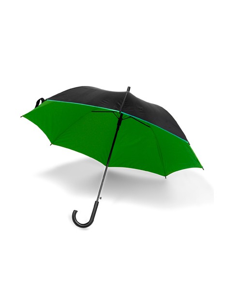 PRINTWEAR Automatic Umbrella noir/vert personnalisable