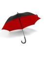 PRINTWEAR Automatic Umbrella noir/rouge personnalisable