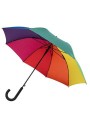 PRINTWEAR Automatic Windproof Umbrella rainbow personnalisable