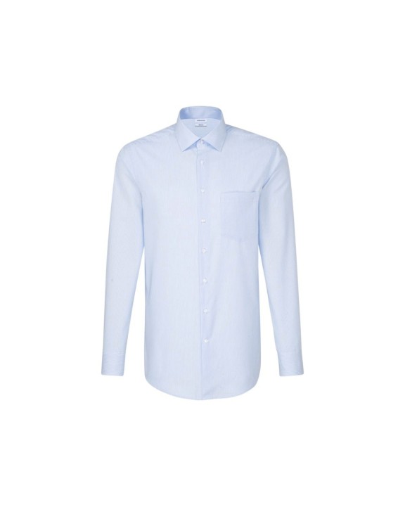 Chemise personnalisable SEIDENSTICKER Men´s Shirt Regular Fit Check/Stripes Long Sleeve