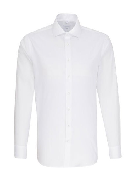 SEIDENSTICKER Men´s Shirt Regular Fit Oxford Longsleeve blanc personnalisable