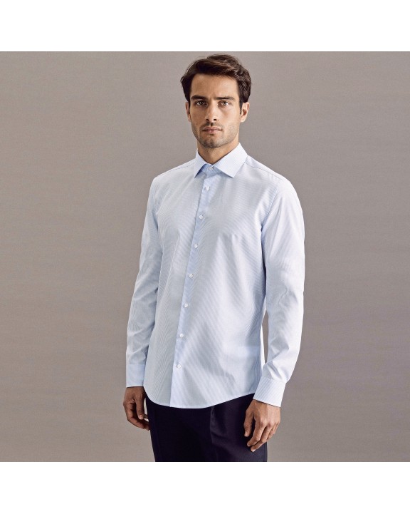 Chemise personnalisable SEIDENSTICKER Men´s Shirt 2 Shaped Check/Stripes Long Sleeve