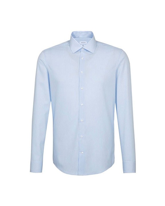 Chemise personnalisable SEIDENSTICKER Men´s Shirt Slim Fit Check/Stripes Long Sleeve