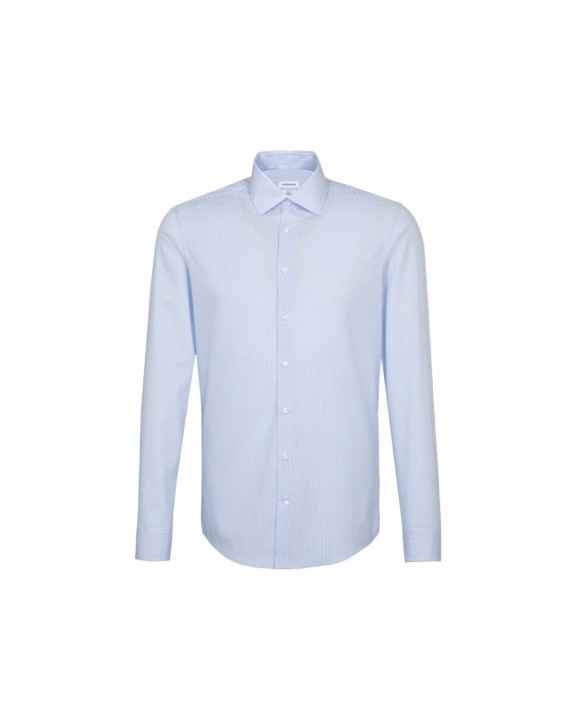 Chemise personnalisable SEIDENSTICKER Men´s Shirt Slim Fit Check/Stripes Long Sleeve