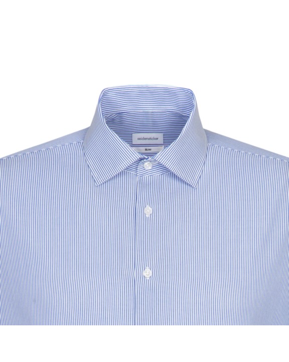 Chemise personnalisable SEIDENSTICKER Men´s Shirt Slim Fit Check/Stripes Long Sleeve