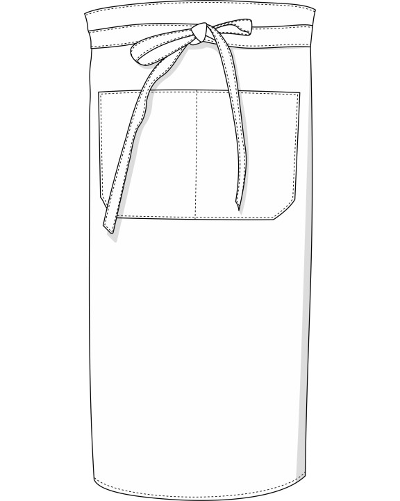 LINK KITCHENWEAR Cook´s Apron With Pocket Schürze personalisierbar