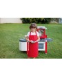 LINK KITCHENWEAR Kids´ Cotton Barbecue Apron Schürze personalisierbar