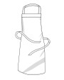 LINK KITCHENWEAR Barbecue Apron XB - EU Production Schürze personalisierbar