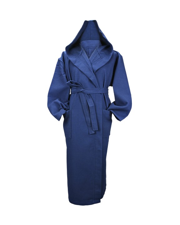 A&R Robezz® Waffle Bathrobe With Hood Bad Artikel personalisierbar