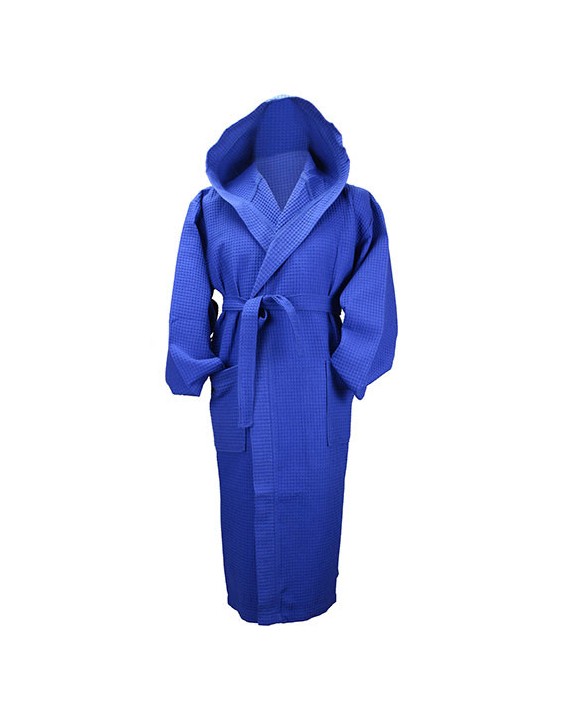 A&R Robezz® Waffle Bathrobe With Hood Bad Artikel personalisierbar