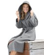 A&R Robezz® Waffle Bathrobe With Hood Bad Artikel personalisierbar