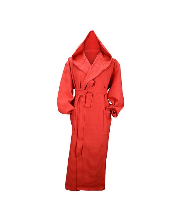 A&R Robezz® Waffle Bathrobe With Hood Bad Artikel personalisierbar
