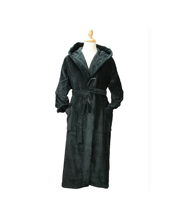 Produit éponge personnalisable A&R DeLuxe Velour Bathrobe With Hood