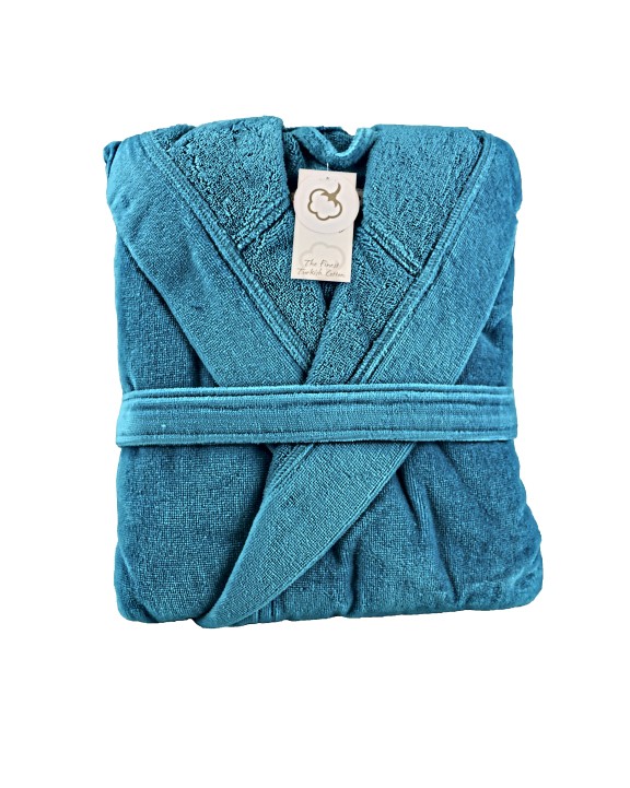 Bad artikel A&R DeLuxe Velour Bathrobe With Hood voor bedrukking &amp; borduring