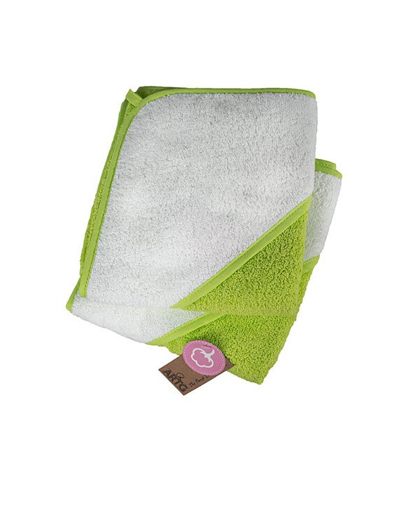 Produit éponge personnalisable A&R Babiezz® Hooded Towel
