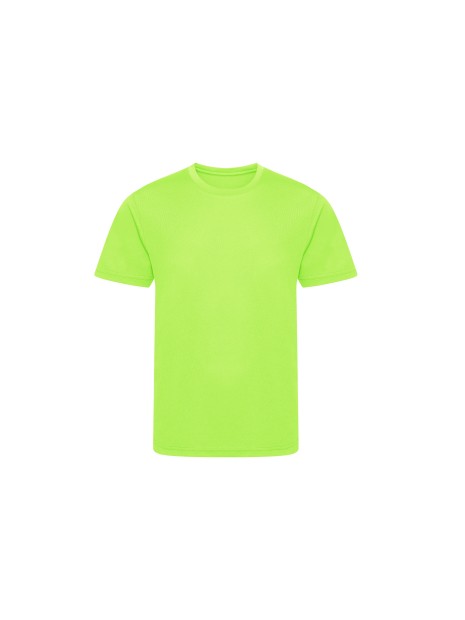 AWDIS KIDS RECYCLED COOL T Vert electrique personnalisable