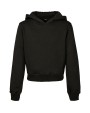 BUILD YOUR BRAND Girls Cropped Sweat Hoody Sweatshirt personalisierbar