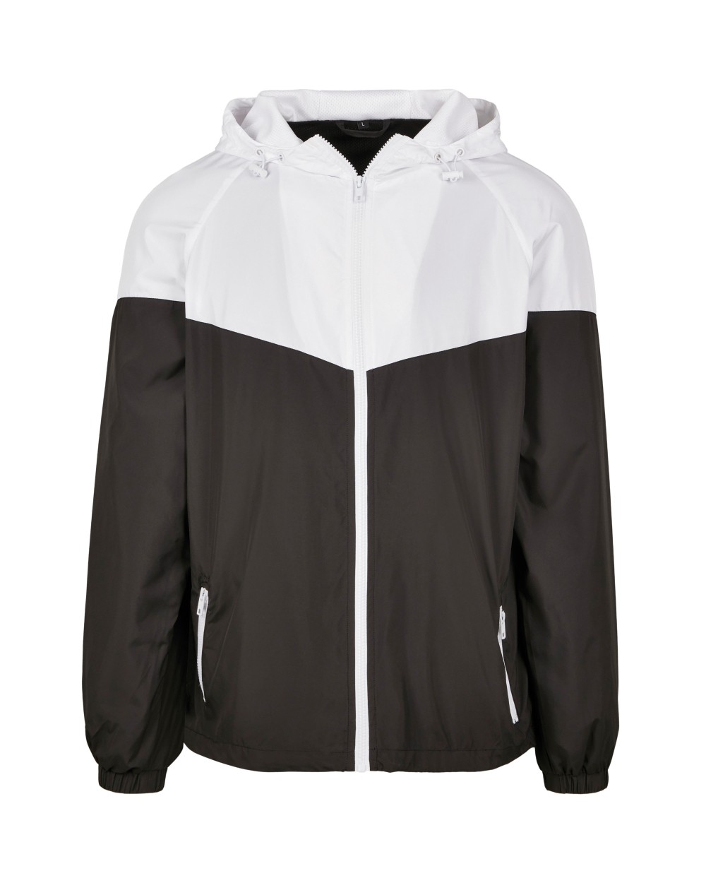 Jas BUILD YOUR BRAND 2-Tone Tech Windrunner voor bedrukking &amp; borduring