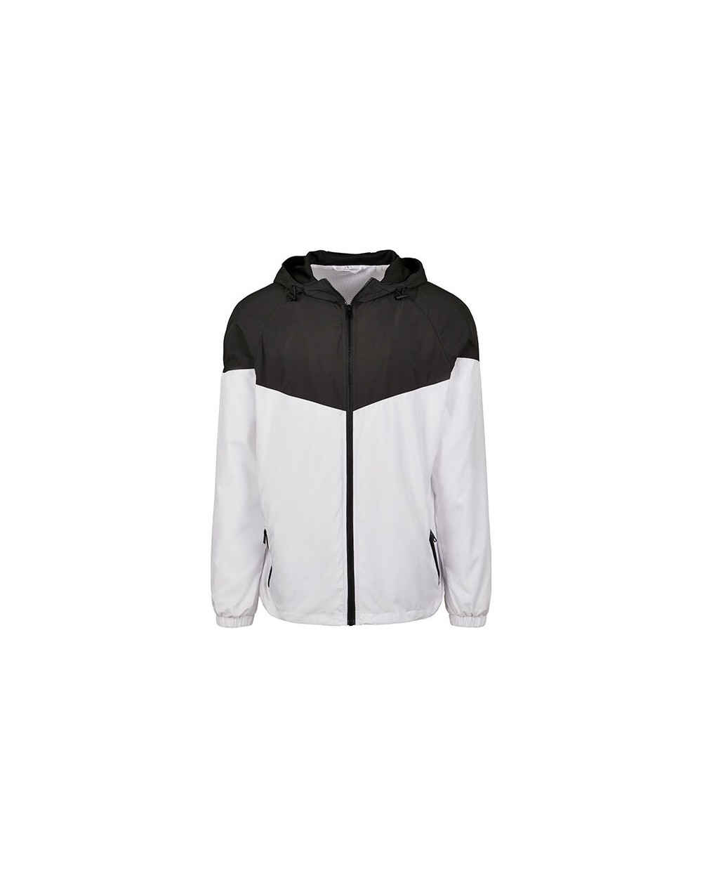 Jas BUILD YOUR BRAND 2-Tone Tech Windrunner voor bedrukking &amp; borduring