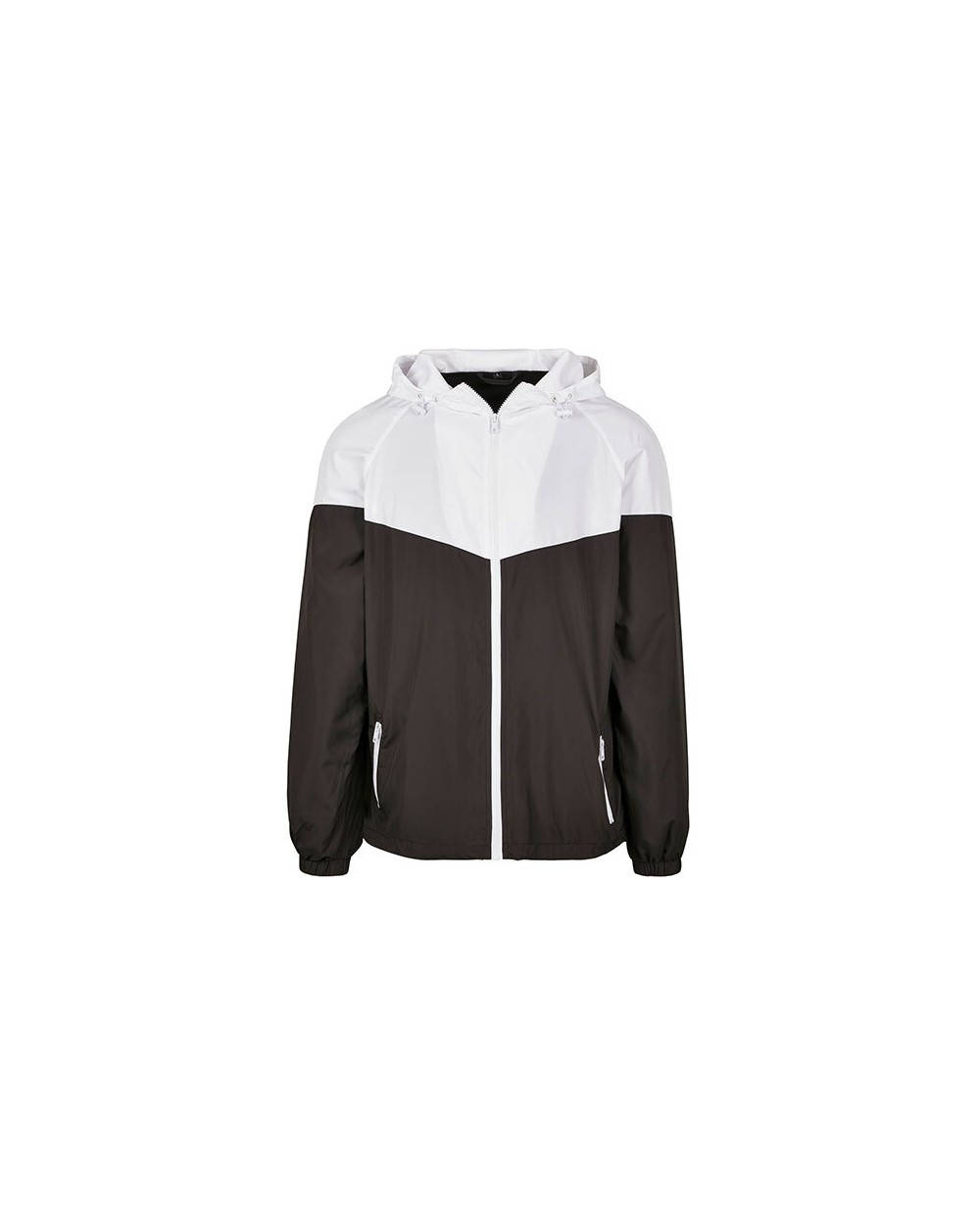 Jas BUILD YOUR BRAND 2-Tone Tech Windrunner voor bedrukking &amp; borduring