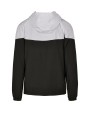 BUILD YOUR BRAND 2-Tone Tech Windrunner Jacke personalisierbar