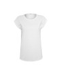 BUILD YOUR BRAND LADIES ORGANIC EXTENDED SHOULDER TEE T-Shirt personalisierbar