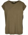 BUILD YOUR BRAND LADIES ORGANIC EXTENDED SHOULDER TEE T-Shirt personalisierbar