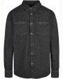 Hemd BUILD YOUR BRAND Denim Shirt voor bedrukking &amp; borduring