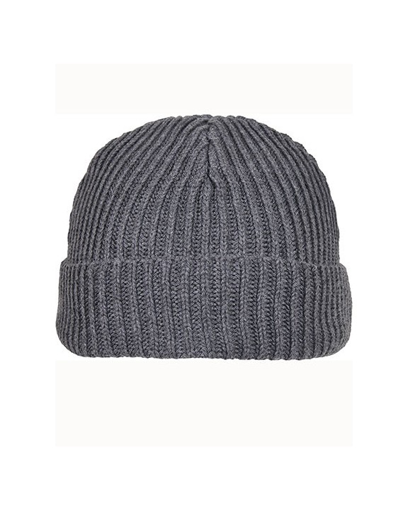 Bonnet, Écharpe & Gant personnalisable BUILD YOUR BRAND Recycled Yarn Fisherman Beanie
