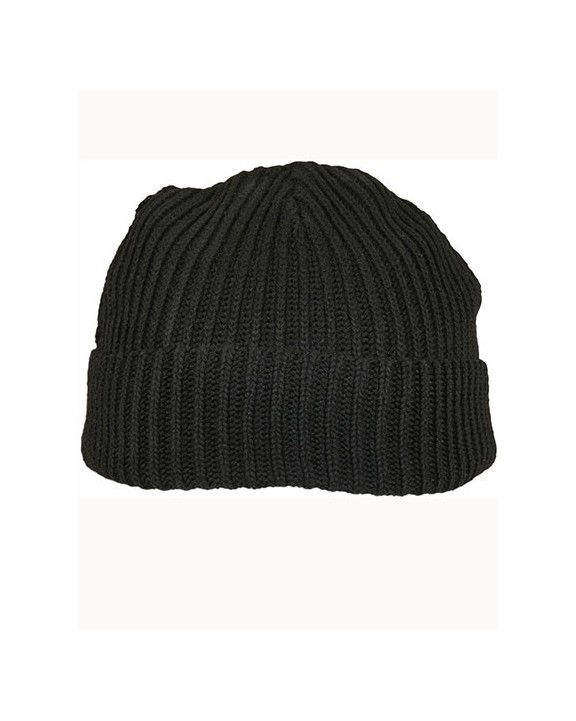 BUILD YOUR BRAND Recycled Yarn Fisherman Beanie Mütze, Schal & Handschuh personalisierbar