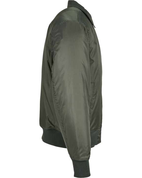 Veste personnalisable BUILD YOUR BRAND Collar Bomber Jacket