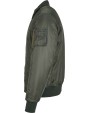 Veste personnalisable BUILD YOUR BRAND Collar Bomber Jacket