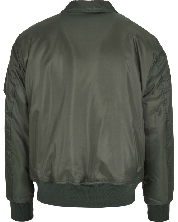 Veste personnalisable BUILD YOUR BRAND Collar Bomber Jacket
