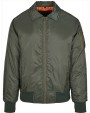 Veste personnalisable BUILD YOUR BRAND Collar Bomber Jacket