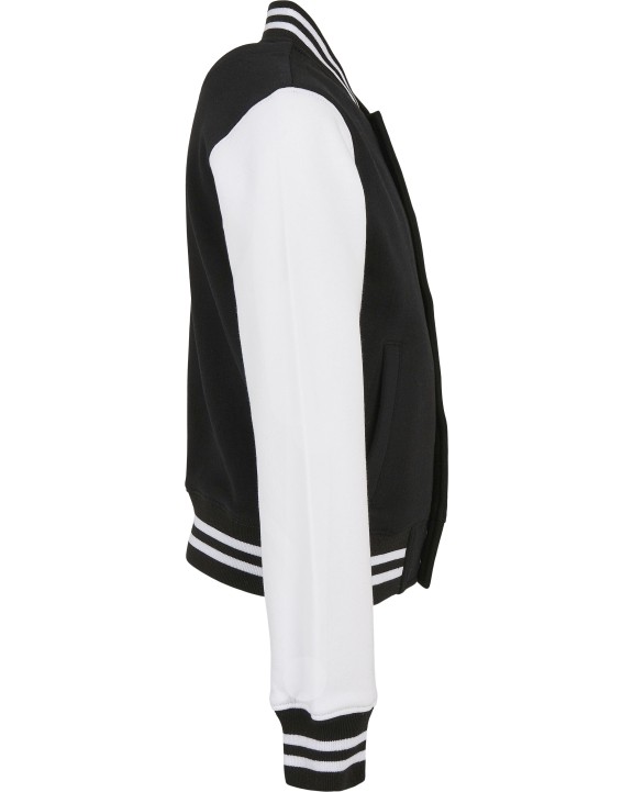 Sweat-shirt personnalisable BUILD YOUR BRAND Kids´ Organic Sweat College Jacket
