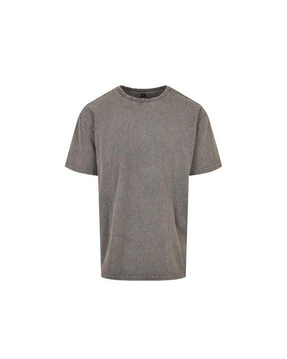 BUILD YOUR BRAND ACID WASHED HEAVY OVERSIZE TEE T-Shirt personalisierbar