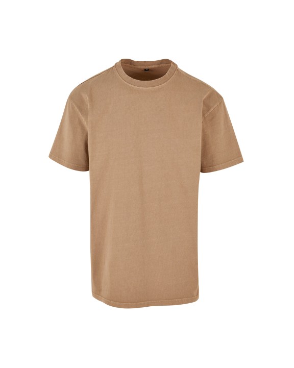 BUILD YOUR BRAND ACID WASHED HEAVY OVERSIZE TEE T-Shirt personalisierbar