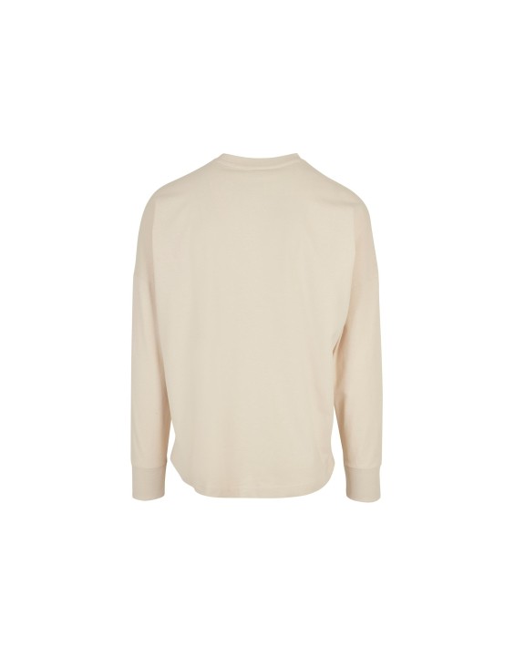 T-shirt personnalisable BUILD YOUR BRAND OVERSIZED CUT ON SLEEVE LONGSLEEVE