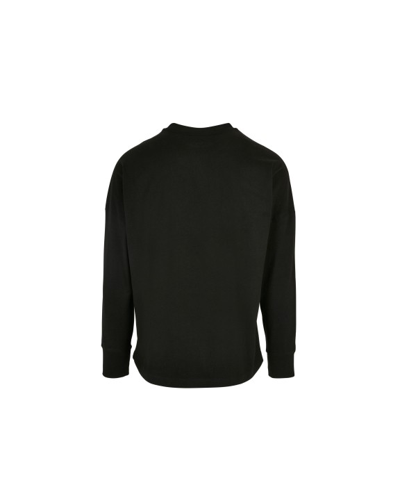 T-shirt personnalisable BUILD YOUR BRAND OVERSIZED CUT ON SLEEVE LONGSLEEVE