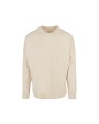 T-shirt personnalisable BUILD YOUR BRAND OVERSIZED CUT ON SLEEVE LONGSLEEVE