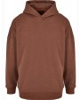 Sweater BUILD YOUR BRAND OVERSIZED CUT ON SLEEVE HOODY voor bedrukking &amp; borduring