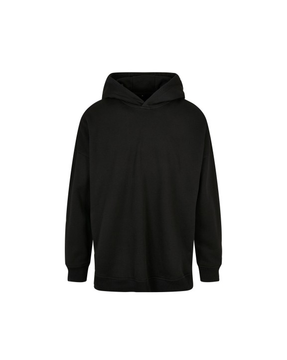 Sweater BUILD YOUR BRAND OVERSIZED CUT ON SLEEVE HOODY voor bedrukking &amp; borduring